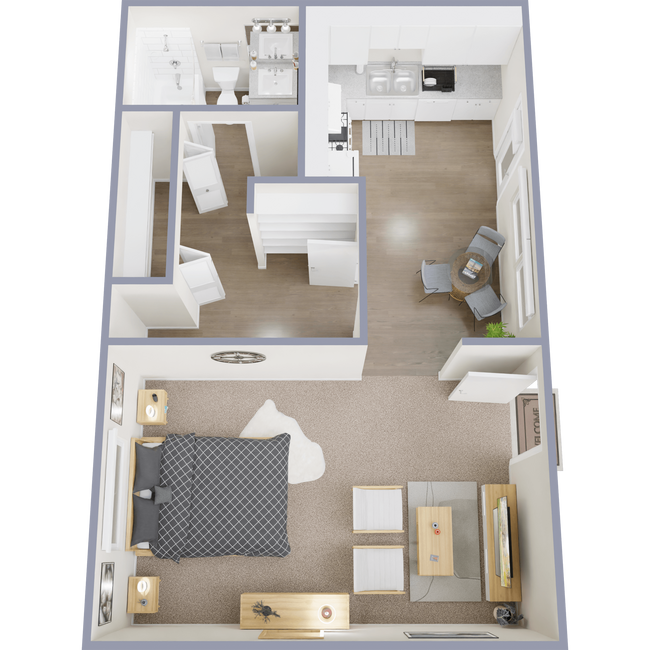 Floorplan - Country Club Apartments