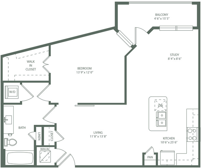 Floorplan - The Baldwin at St. Paul Square