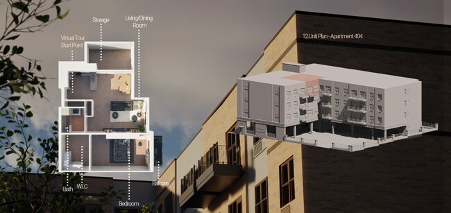 Floorplan - Gabriel Luxury Apartments-Call for details!