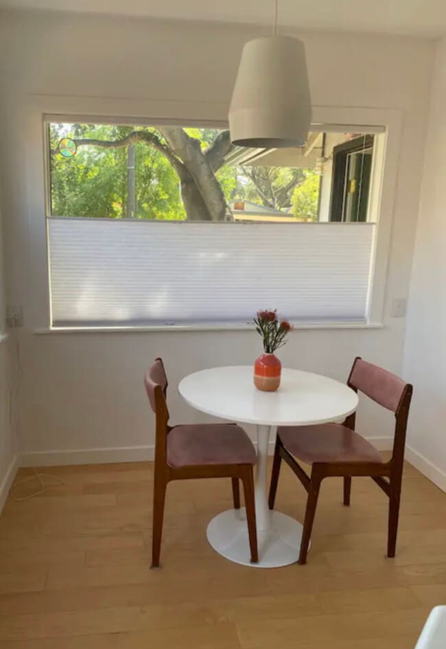 Breakfast nook next to kitchen - 255 N Arnaz St