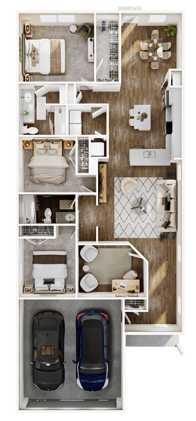 Floorplan - Creekside Terrace
