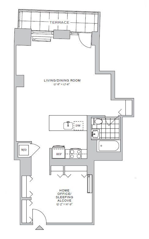 Floorplan - 70 Pine Apartments