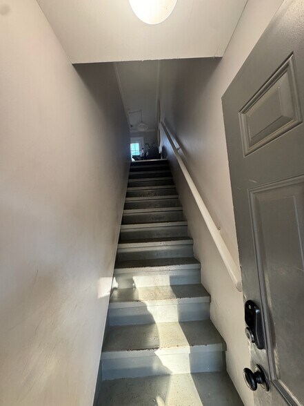 Stairs to second/top floor unit - 2841 S Wakefield St