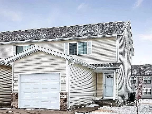 Exterior view, front (1 car attached garage) - 248 Alydar Dr