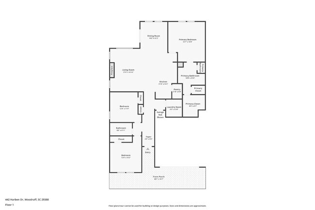 Building Photo - Like New 3BR/2BA Home is Woodruff, SC  **$1875/mo rent