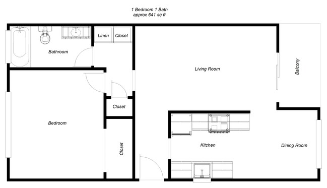 Floorplan - Del Prado II Apartments