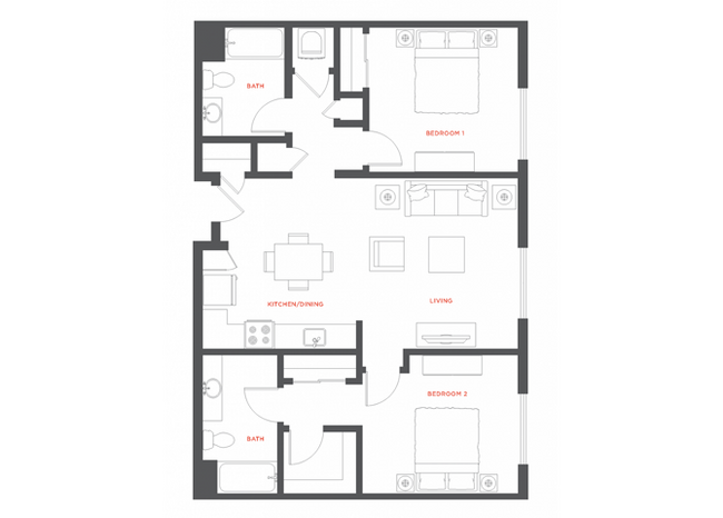 Floorplan - Field House at Bay Meadows