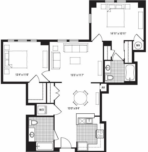 Floorplan - The Clarendon