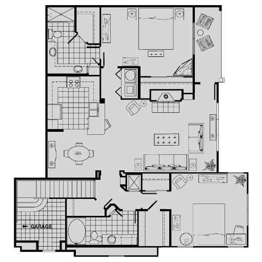 Floorplan - Rockledge Oaks Apartments