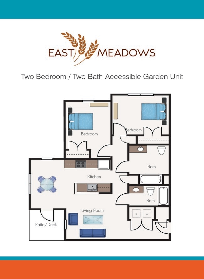 Floorplan - East Meadows Apartments