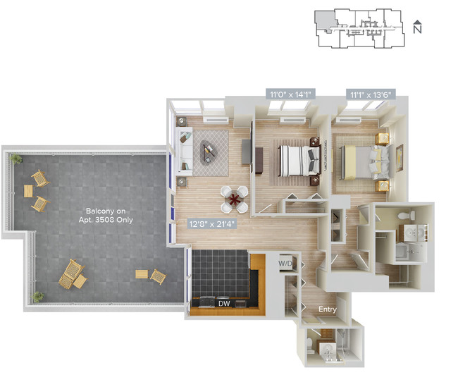 Floorplan - Avalon Riverview