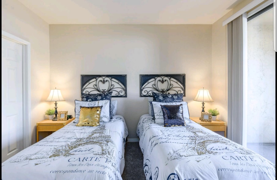 Master Bedroom #2 Twins - 9708 E Via Linda