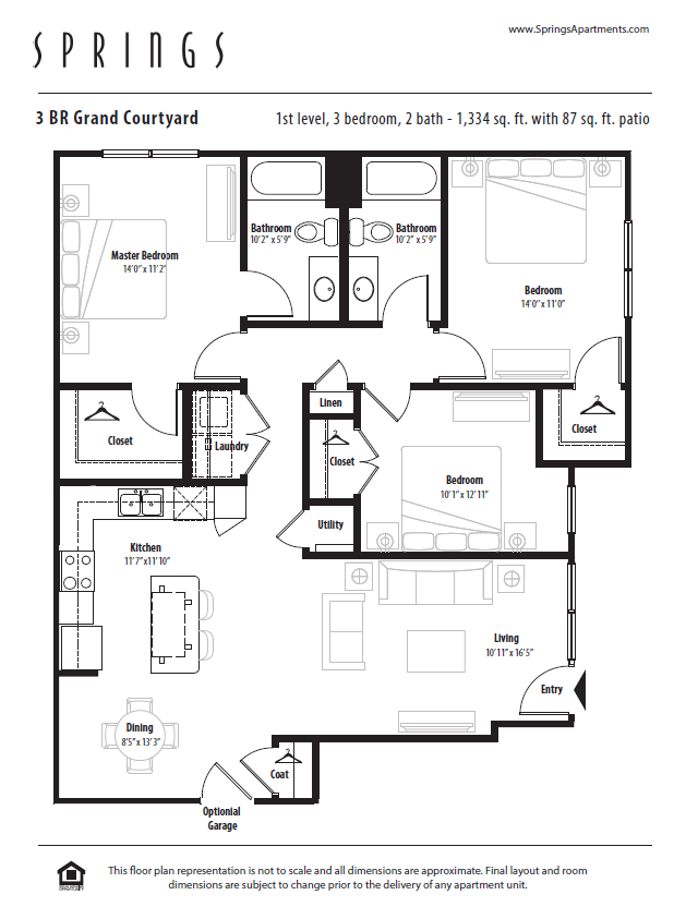 Floorplan - Springs At Weber Road