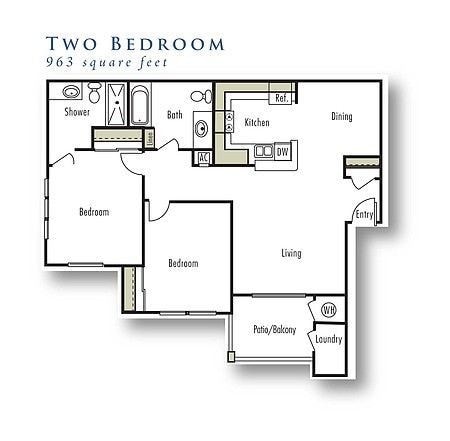 Floorplan - Whitney Ranch Apartments