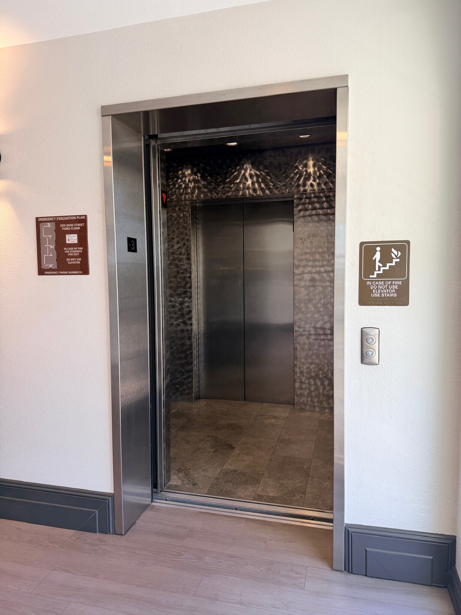Main Entrance Elevator - 3950 Ohio St