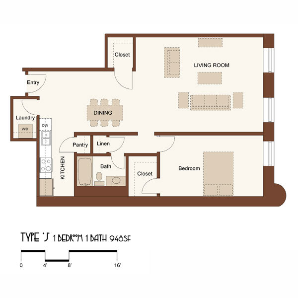 Floorplan - Opera House Lofts