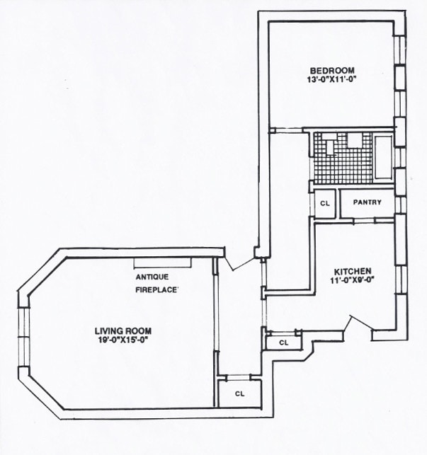 Floorplan - 1125 Davis St./ 1603-11 Ridge Ave.