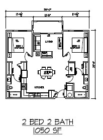 Two Bedroom-2 Bath - Arvada Point Flats