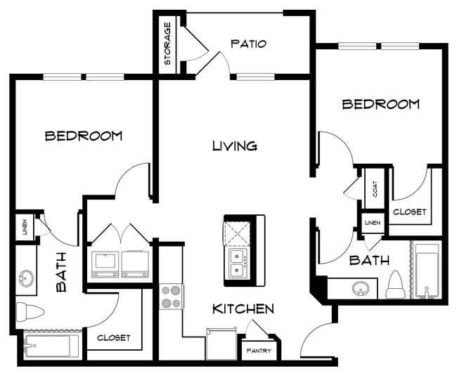 Floorplan - Hyde Park II