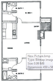 2BR/2BA - Tanglewood Apartments