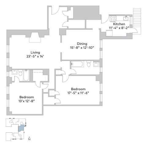 Floorplan - Cloisters