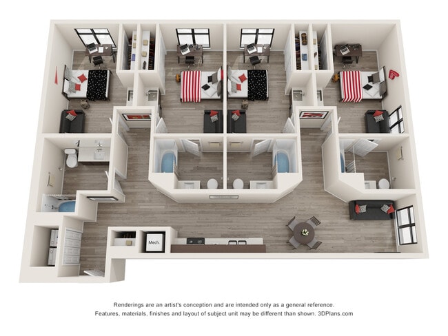 Plan 4.0 - 1007 W University - New Construction