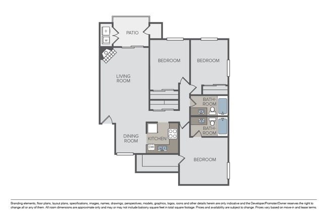 Floorplan - Bernardo Crest