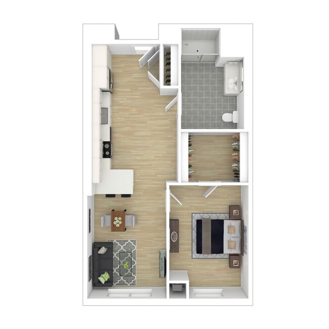Floorplan - Residences on Lincoln Square, A 55+ Community