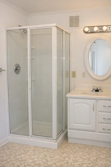 Downstairs bathroom and shower - 2000 Iron St