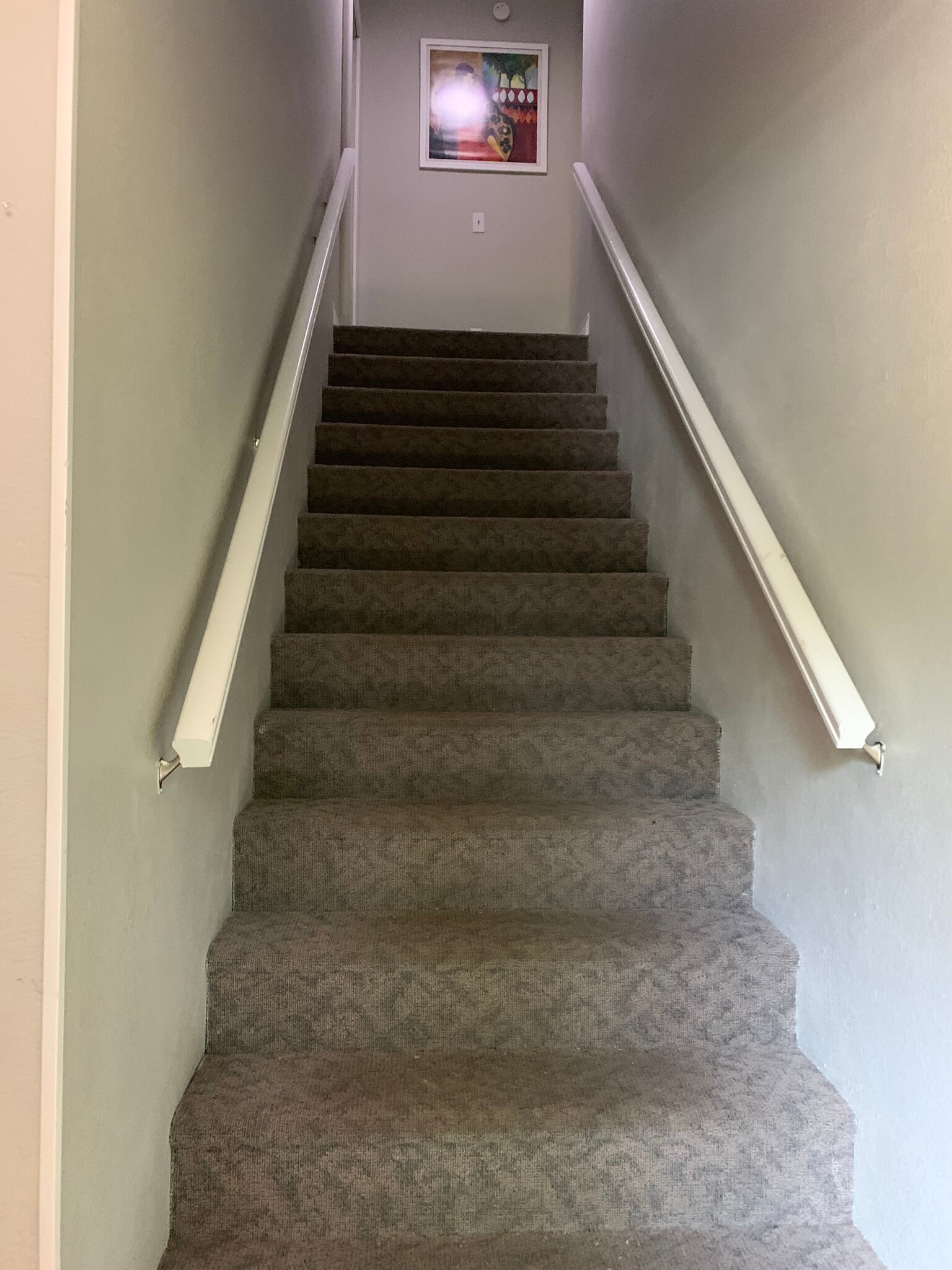 Hallway Up To Unit D - 8000 E 10th Ave