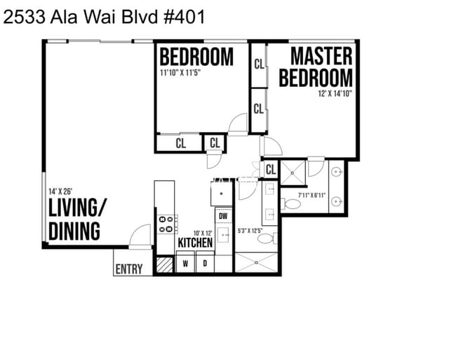 Building Photo - 2533 Ala Wai Blvd