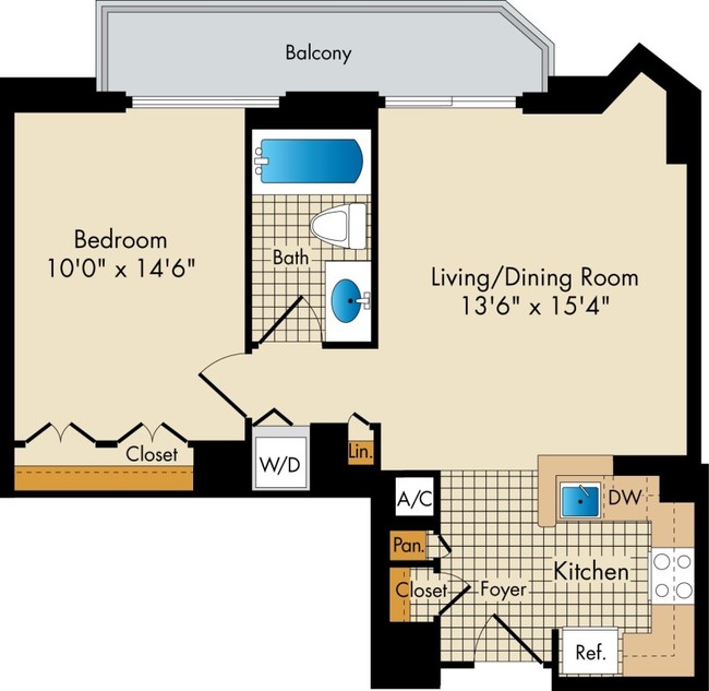 Floorplan - The Metropolitan