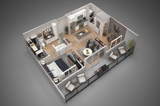 Floorplan - The Halsten at Chauncey Lane