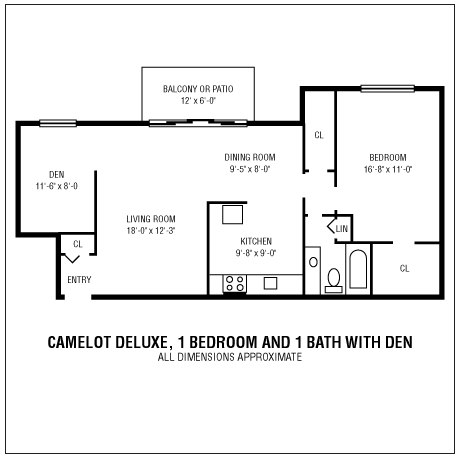 1BR/1BA - Deertree