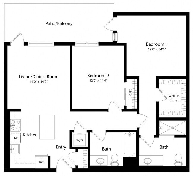 Floorplan - F11 East Village
