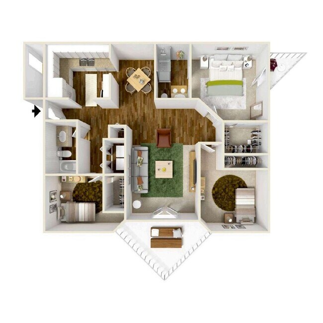 Floorplan - Sundial Apartments