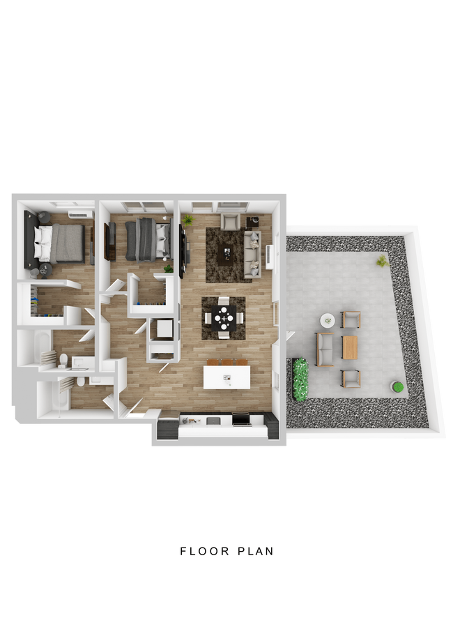 Floorplan - Hyas Point Apartments