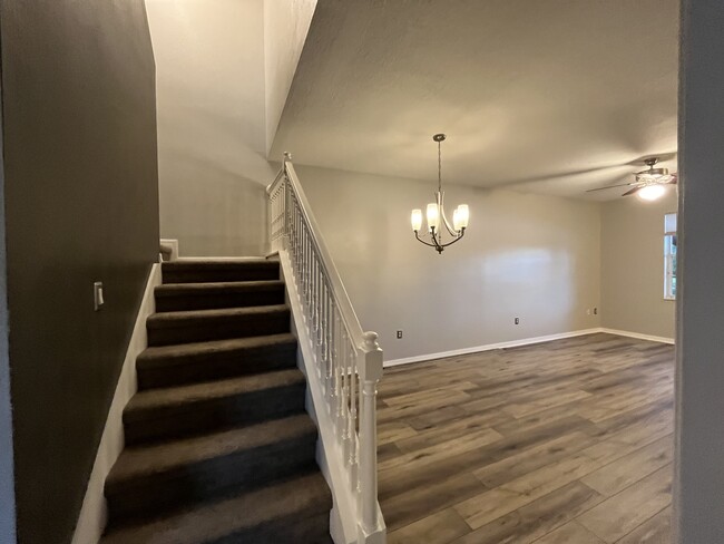 Stairs open to Living room - 13155 Liberty Square Dr