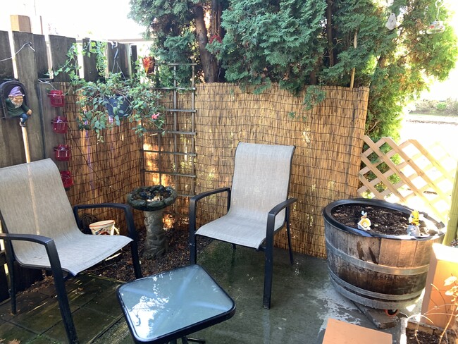 Backyard patio - 8119 N Syracuse St