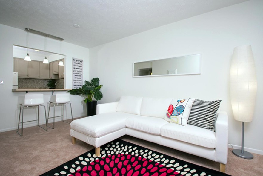 Living Room with Kitchen - Reserves at Arlington