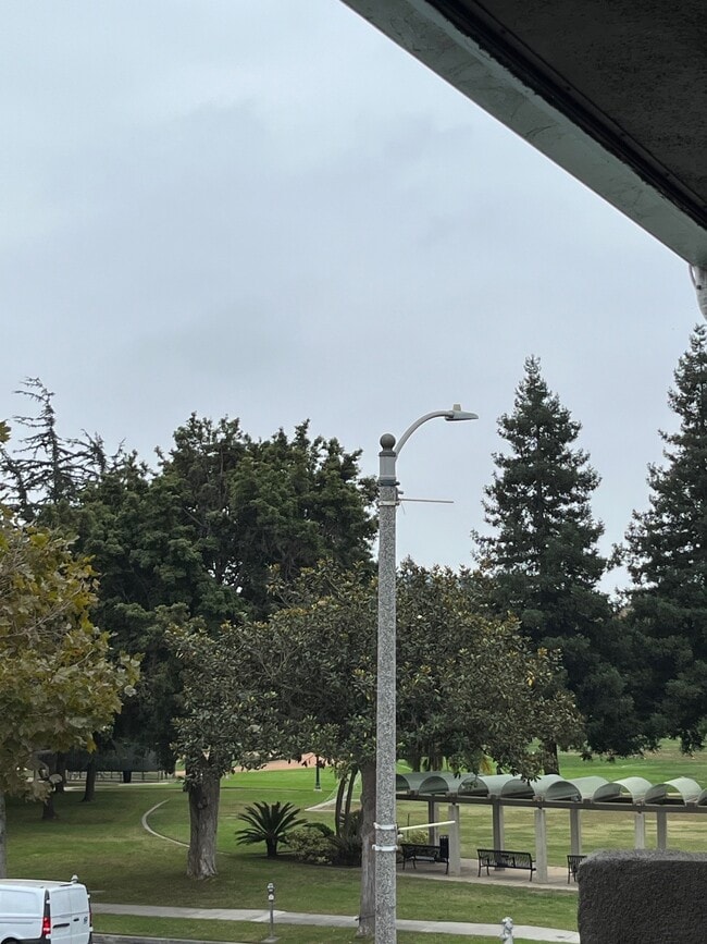 View of Roxbury Park from unit patio - 349 S Linden Dr