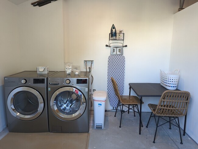Laundry in Garage - 1608 Castillo St