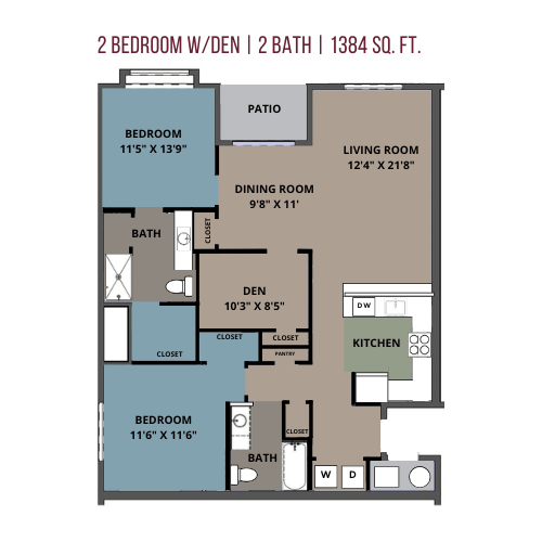 Floorplan - Ponds at Village Green
