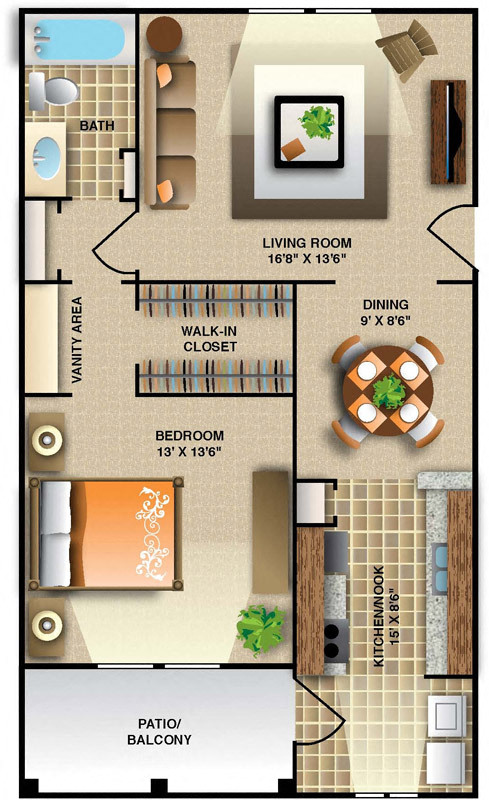 Floorplan - Montecito West