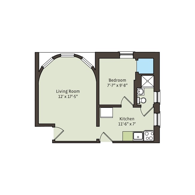 Floorplan - 5405-5407 S. Woodlawn Avenue