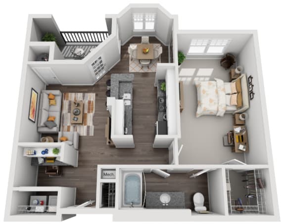 Floorplan - Crest at Midtown