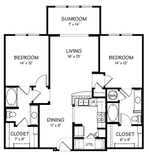 Floorplan - The Reserve on Cave Creek