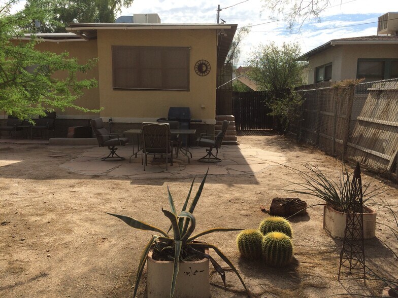 Backyard looking east - 525 N 1st Ave