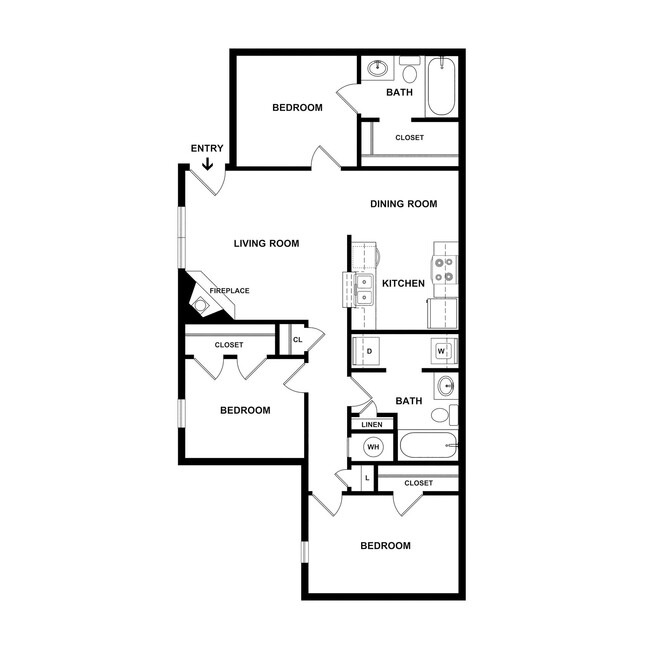 Floorplan - Chapel Ridge of Paul's Valley