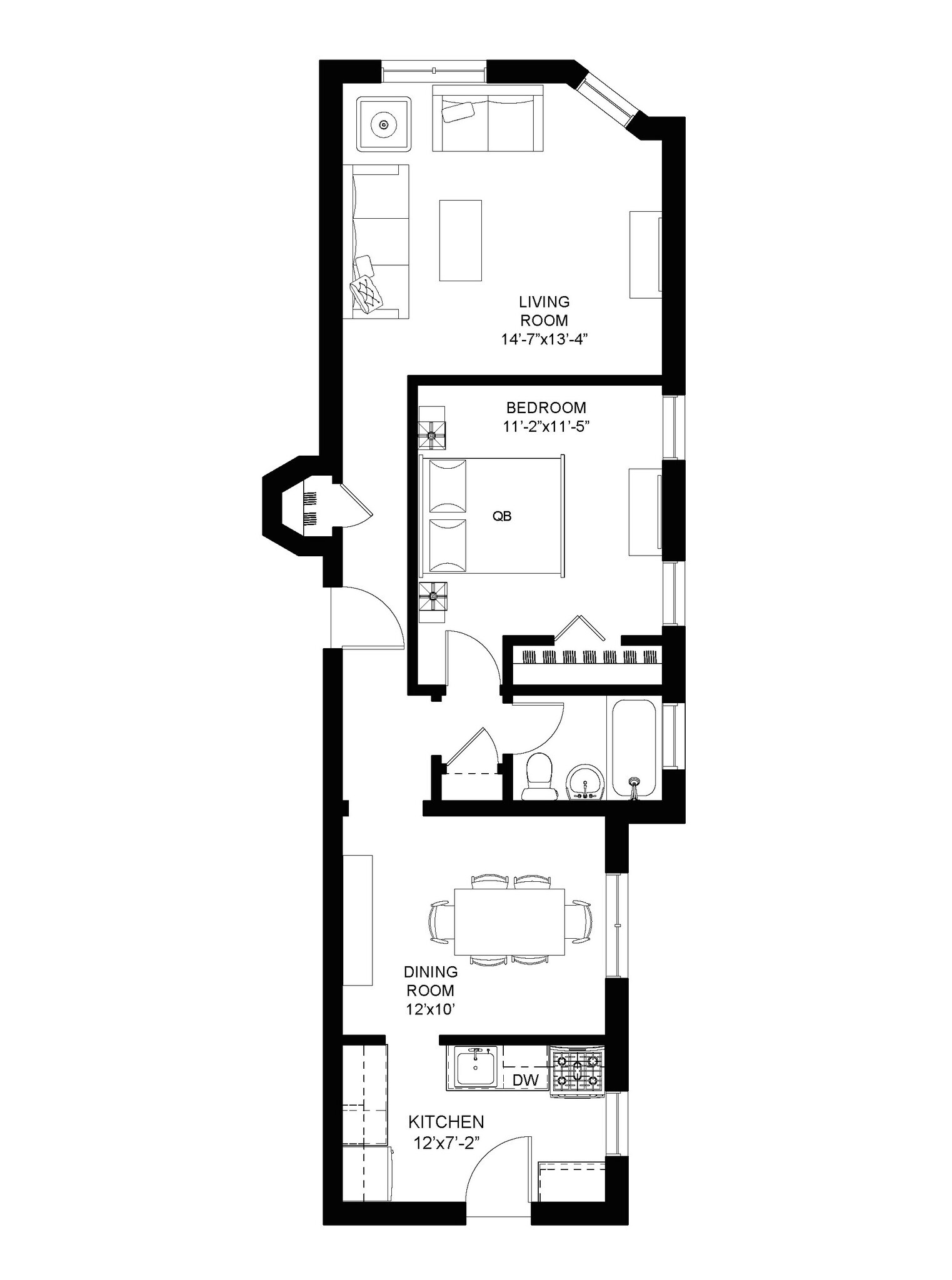 floor plan - 1112 Grove St